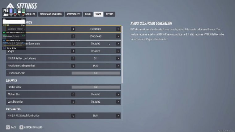 max fps