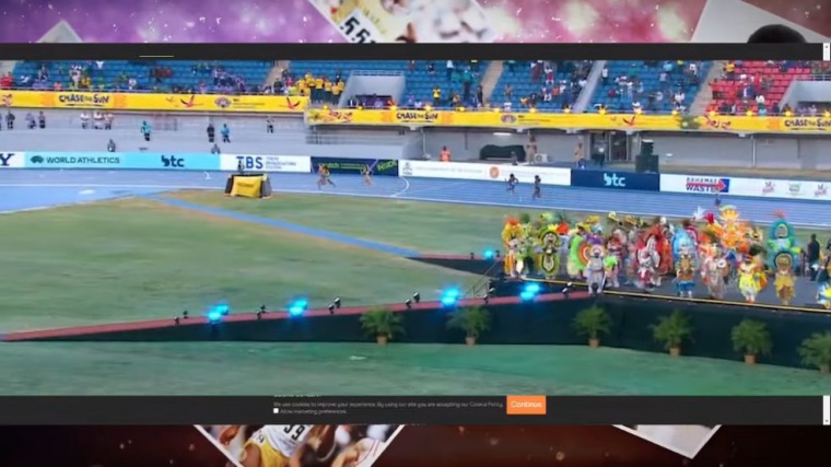 4x100m