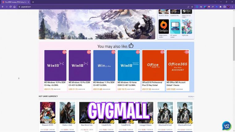 Gvg mall - best cd key store