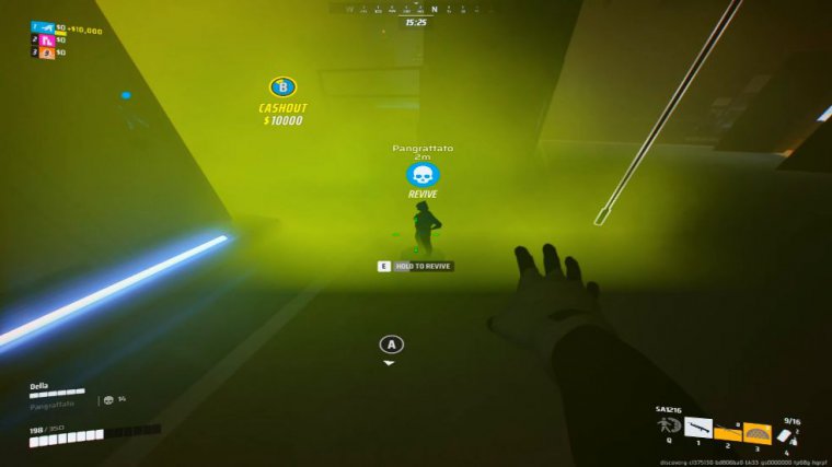 Crouch spam while resing or stealing cashout