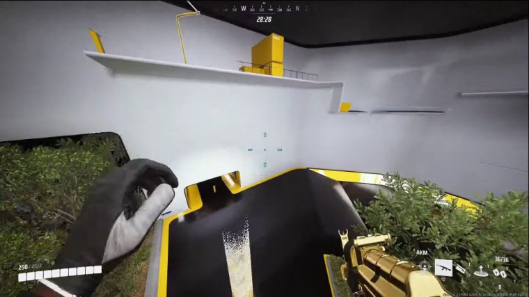 Zipline strafe