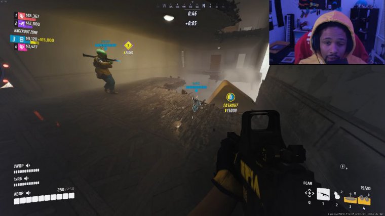 Timing on gadgets.