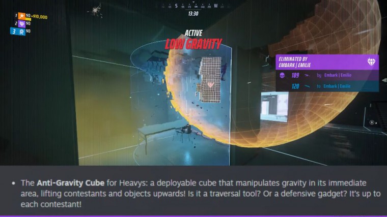Anti-grav cube