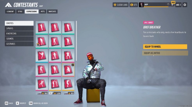 Player cards