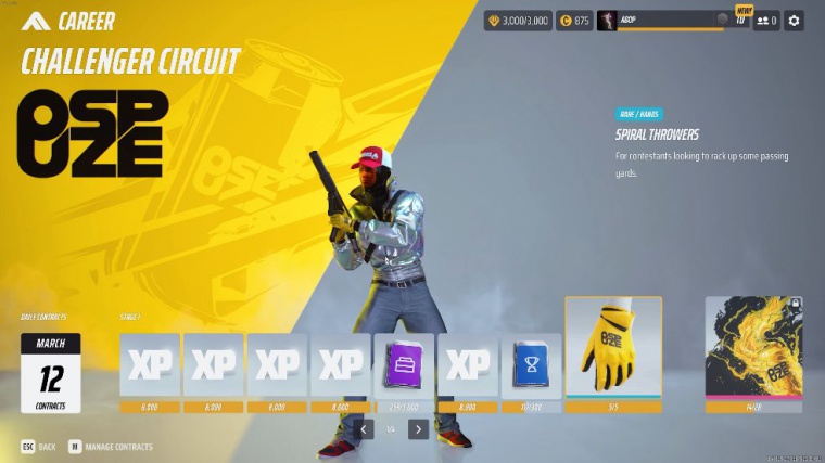 Career tab
