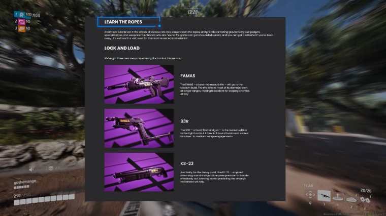 New weapons